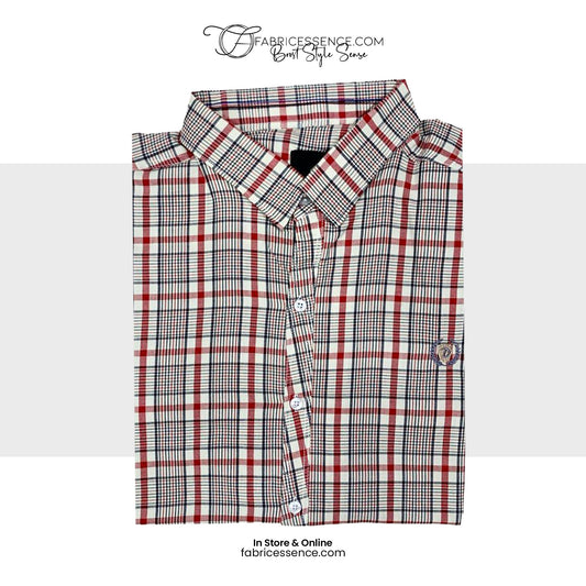 Men's Casual Check Shirt| MCS2404