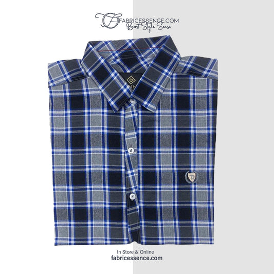 Men's Casual Check Shirt || MCCS04