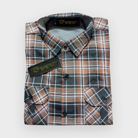 Men's Casual Check Shirt | MCS2409