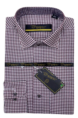 Checkered Formal Shirt - Fit Dress Shirt & Events CFS-0045