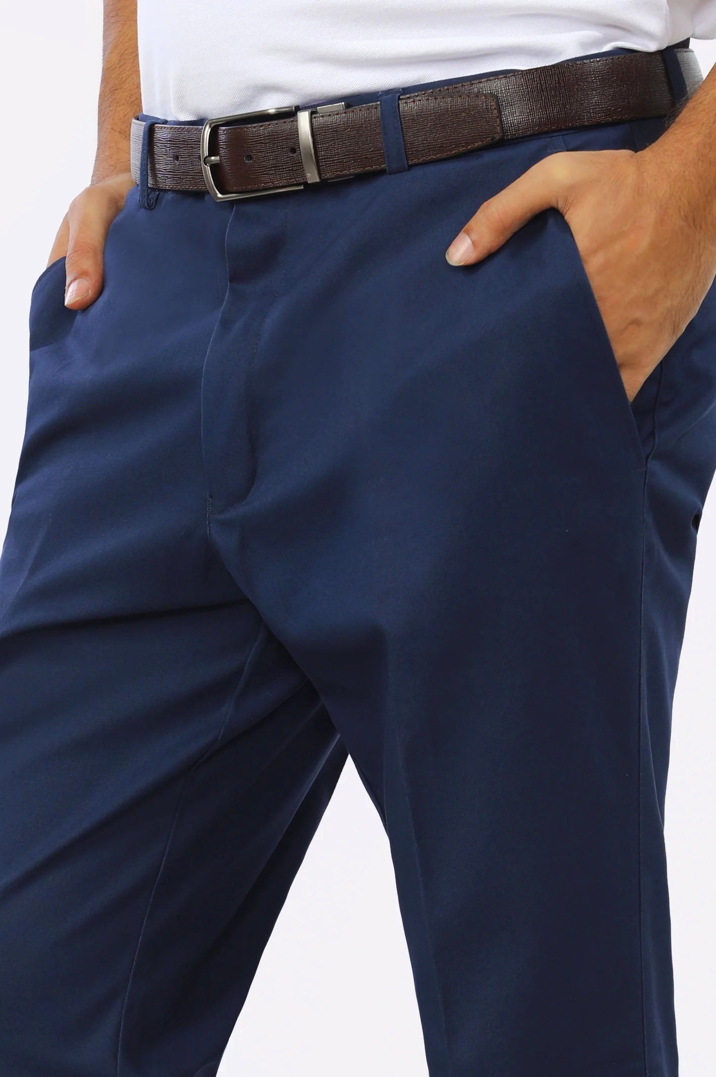 Men's Formal Executive Dress Trouser Pant ||  Blue 3019