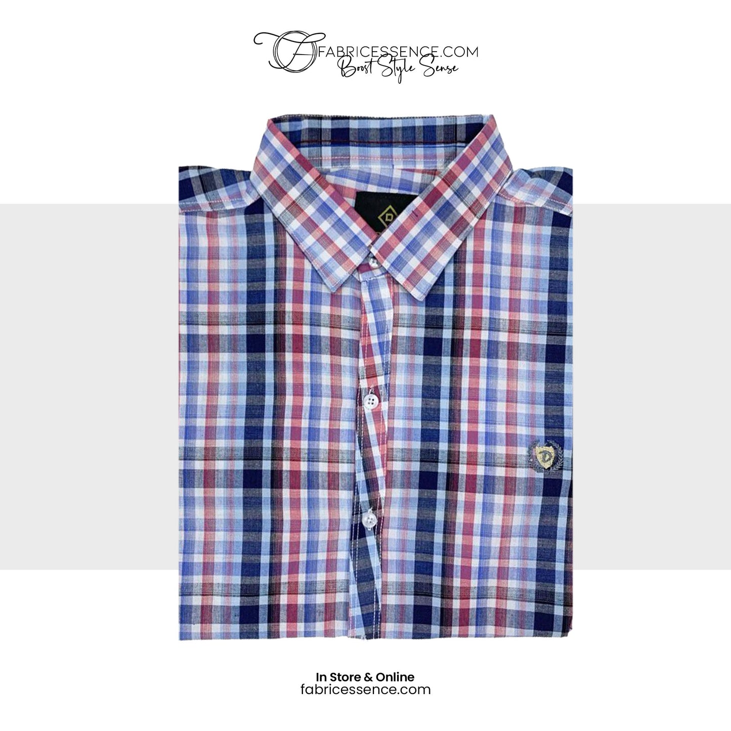 Men's Casual Check Shirt || MCS2403