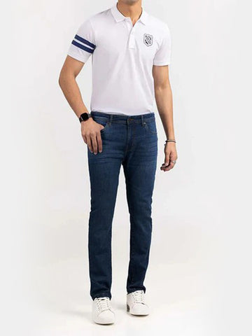 Denim Jeans Premium - | Dark Blue | Straight Fit - DESJ202