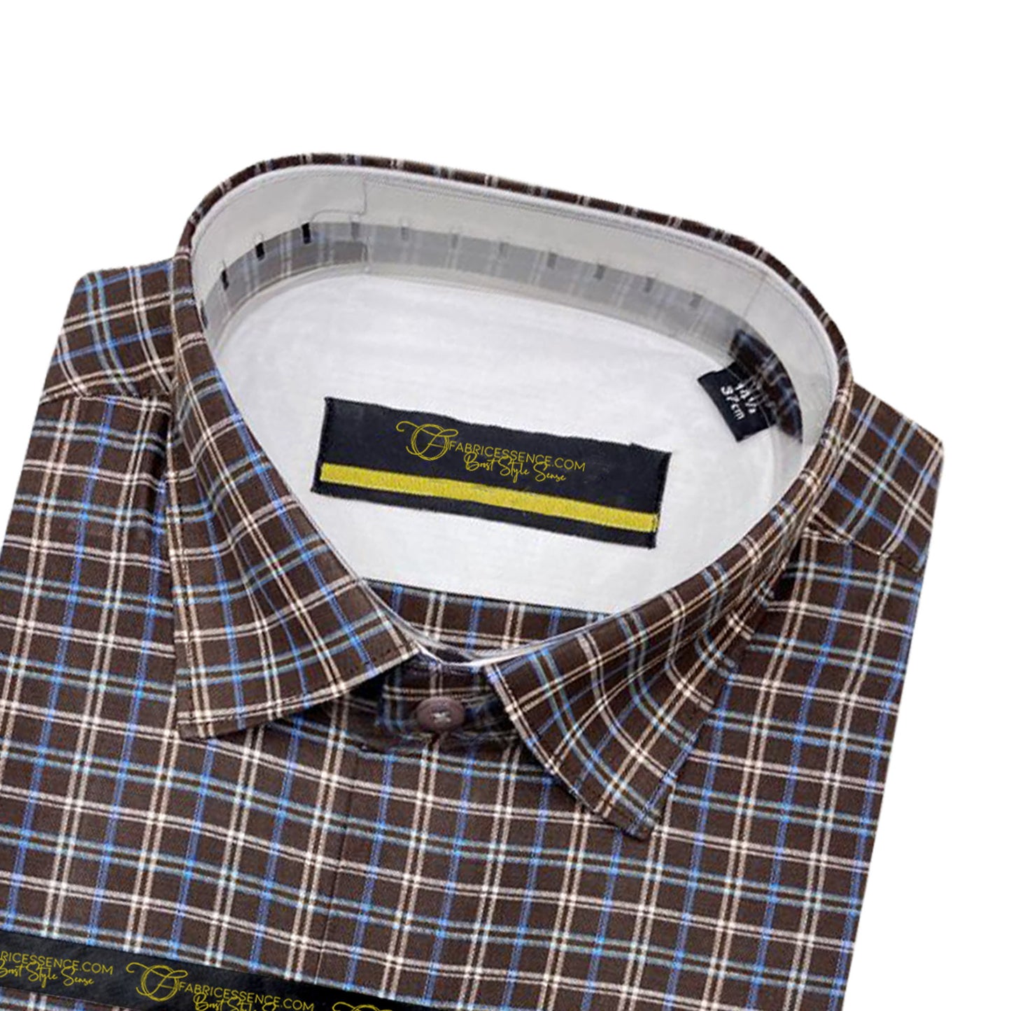 A Men's Check Formal Shirt - CFS-0051