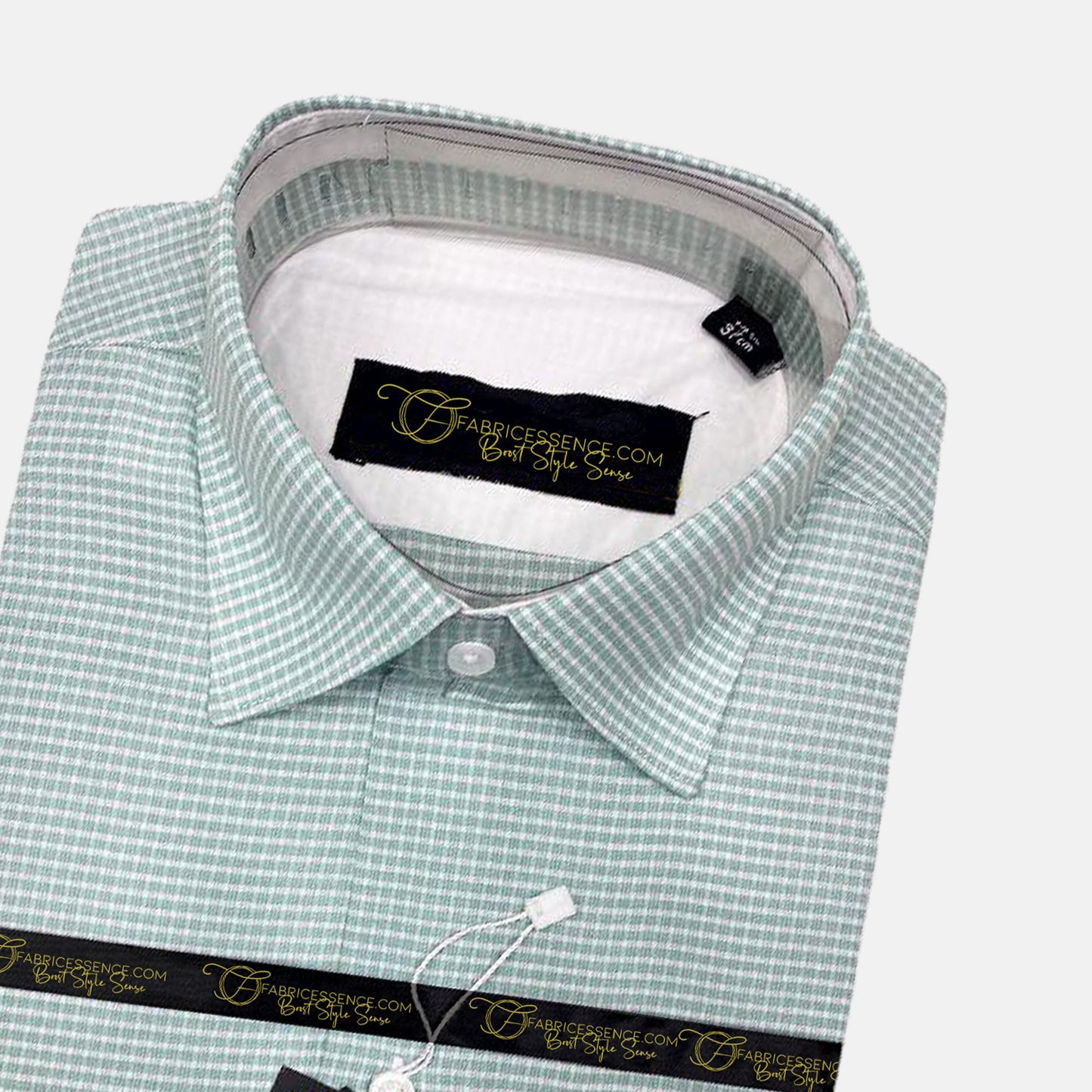 A Men's Check Size 17 to 17.5 Formal Shirt - CSM-2405