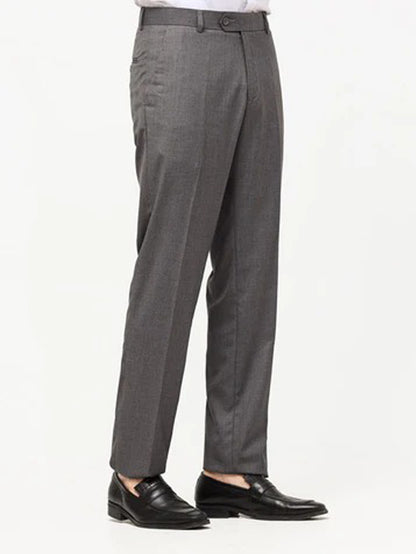 Men's Formal Executive Dress Trouser Pant - Grey 3076 | Premium Quality | Ideal for Office & Formal Events