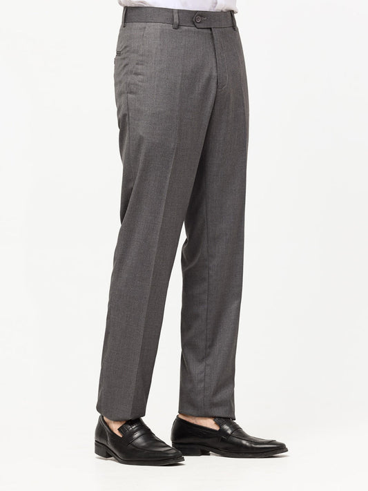 Men's Formal Exectuive Dress Trouser Pant || Grey 3076