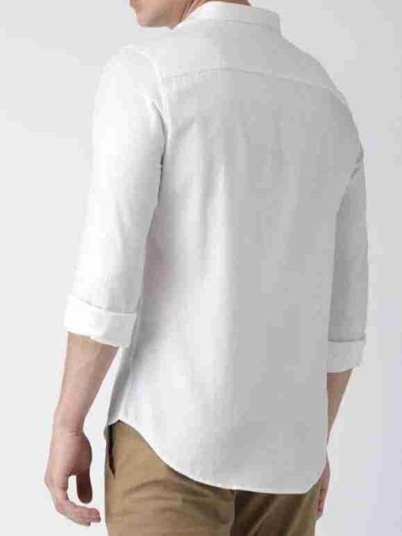 Men's Casual Shirt - Offwhite || SCS0004