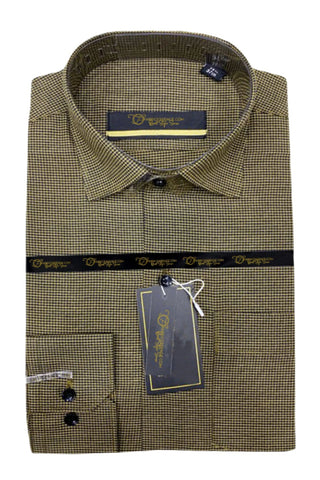 Check Formal Shirt - CFS-0052 | Full Sleeves, Cotton, Regular Fit