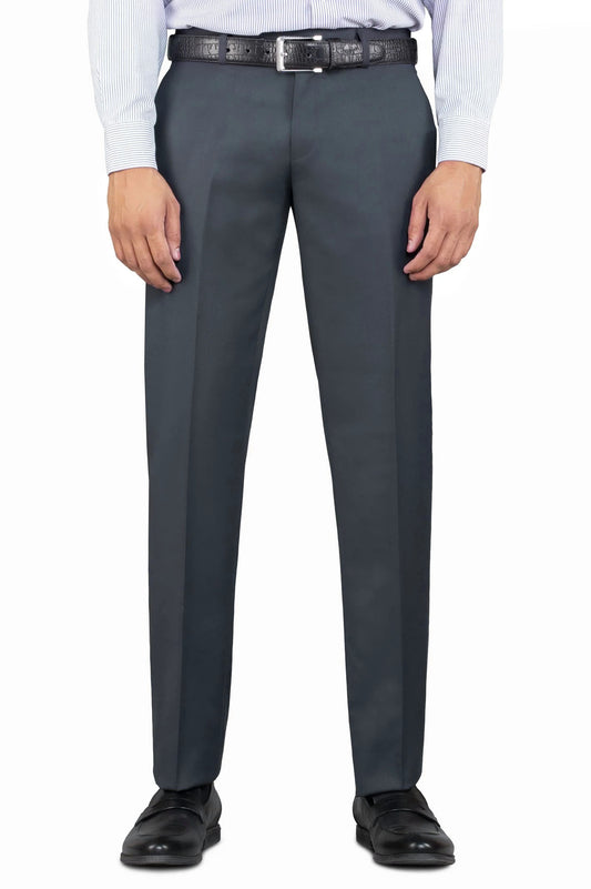 Men's Formal Exectuive Dress Trouser Pant || Dark Grey 3016