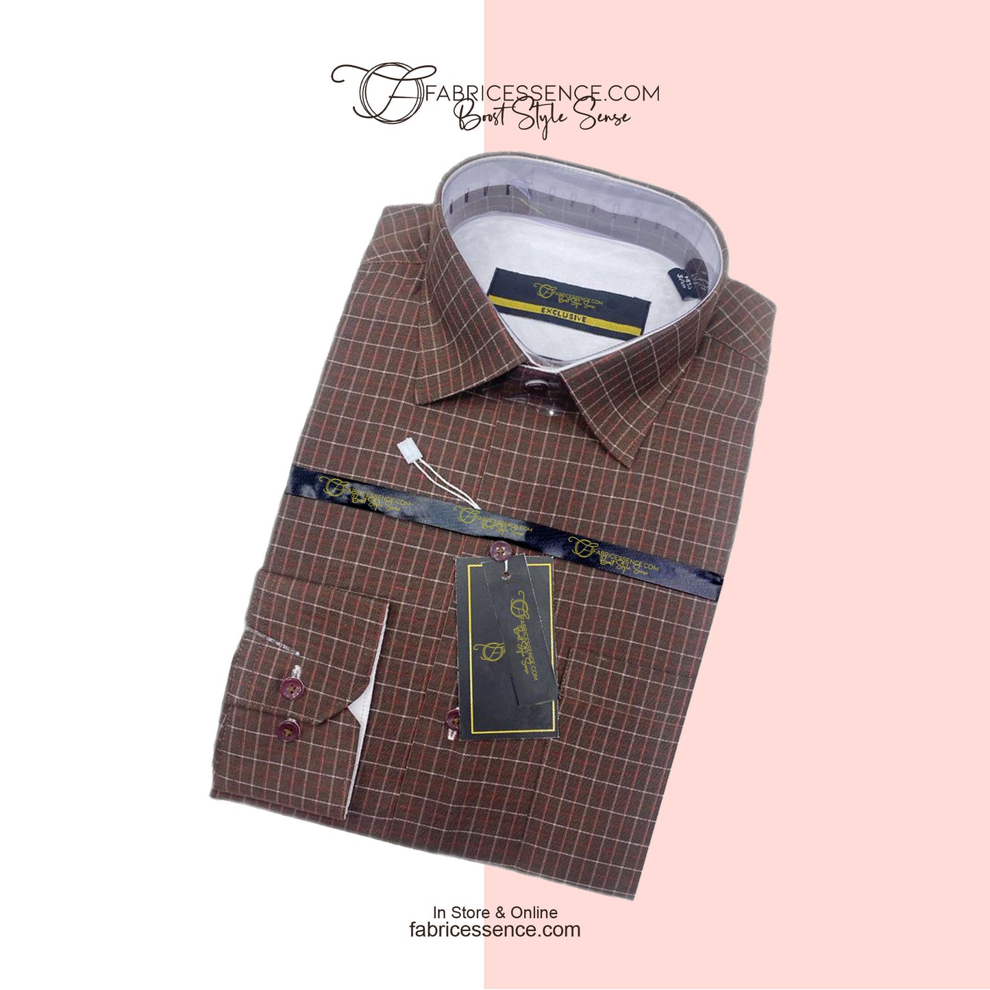 Men's Check Formal Shirt - CFS-0001