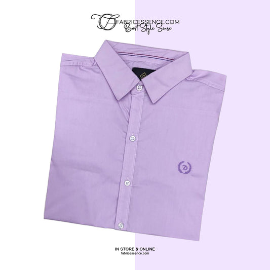 Men's Casual Shirt - Light Purple || SCS0002
