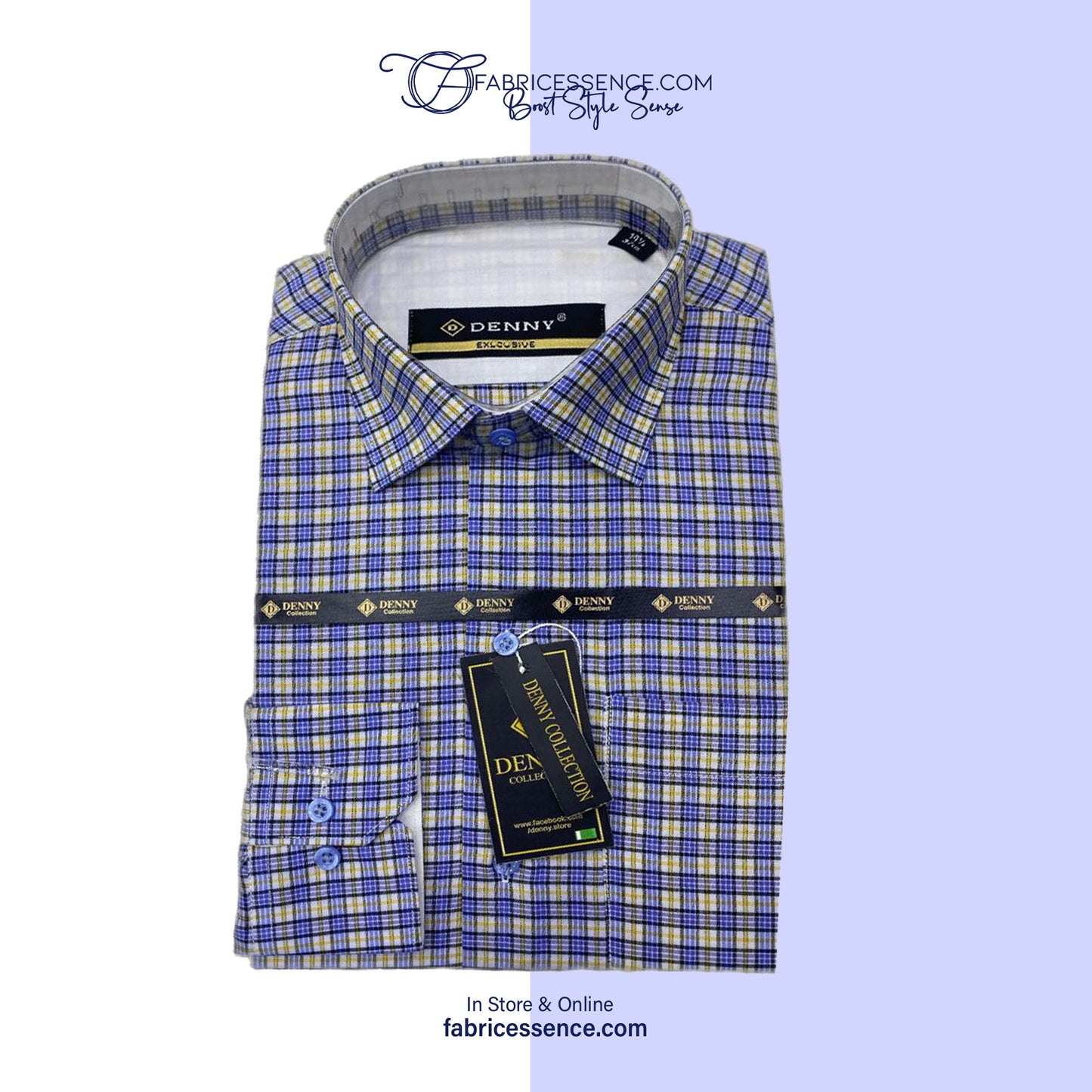 Men's Check Formal Shirt - CFS-0034