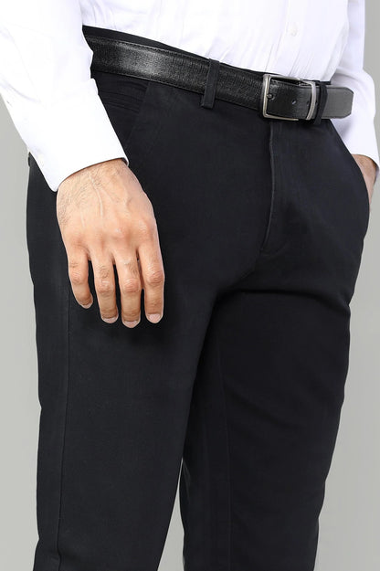 Men's Formal Executive Dress Trouser Pant || Black 3015