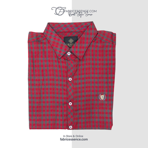 Men's Casual Check Shirt |MCCS11