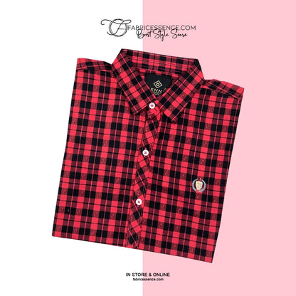 Men's Casual Check Shirt || MCCS0011