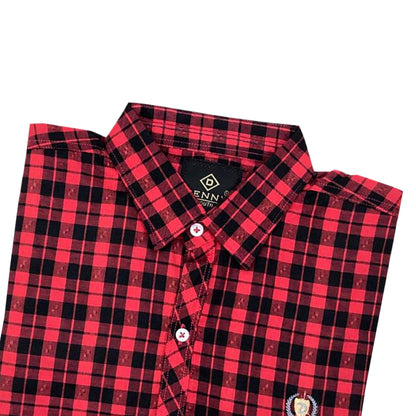 Men's Casual Check Shirt || MCCS0011