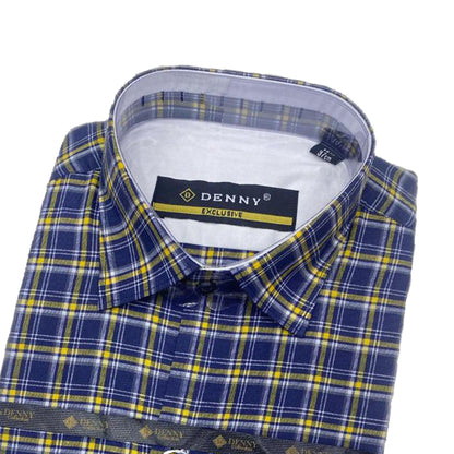 Men's Check Formal Shirt - CFS-0005