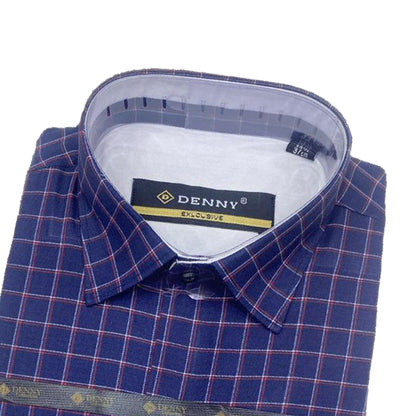 Men's Check Formal Shirt - CFS-0004