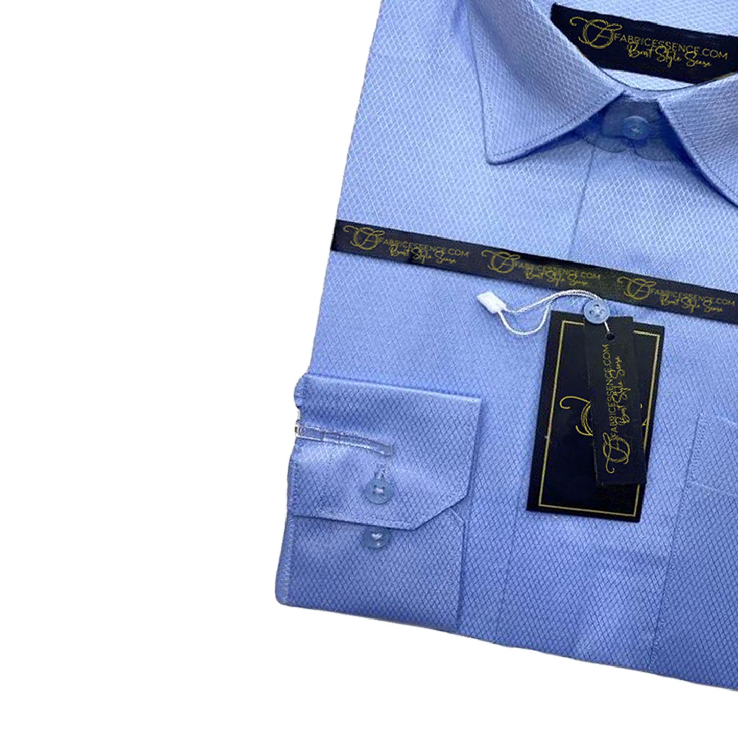 Self DIAMOND Design Dobby Formal Shirt - Sky Blue|| DFE2401