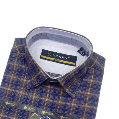 Men's Check Formal Shirt - CFS-0006