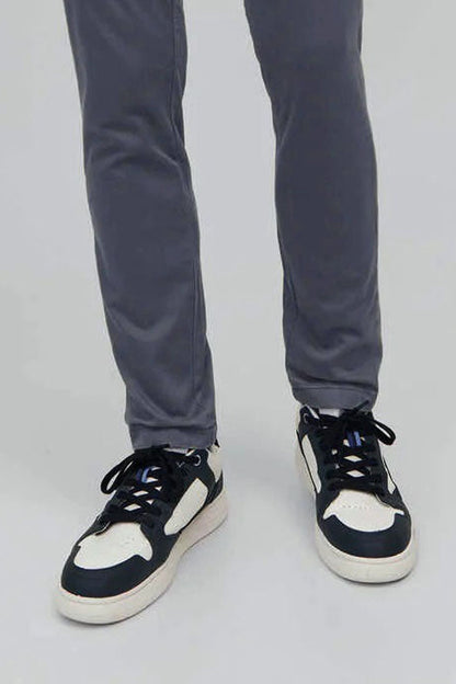 Chino Cotton Dress Pants - Grey|| FE05