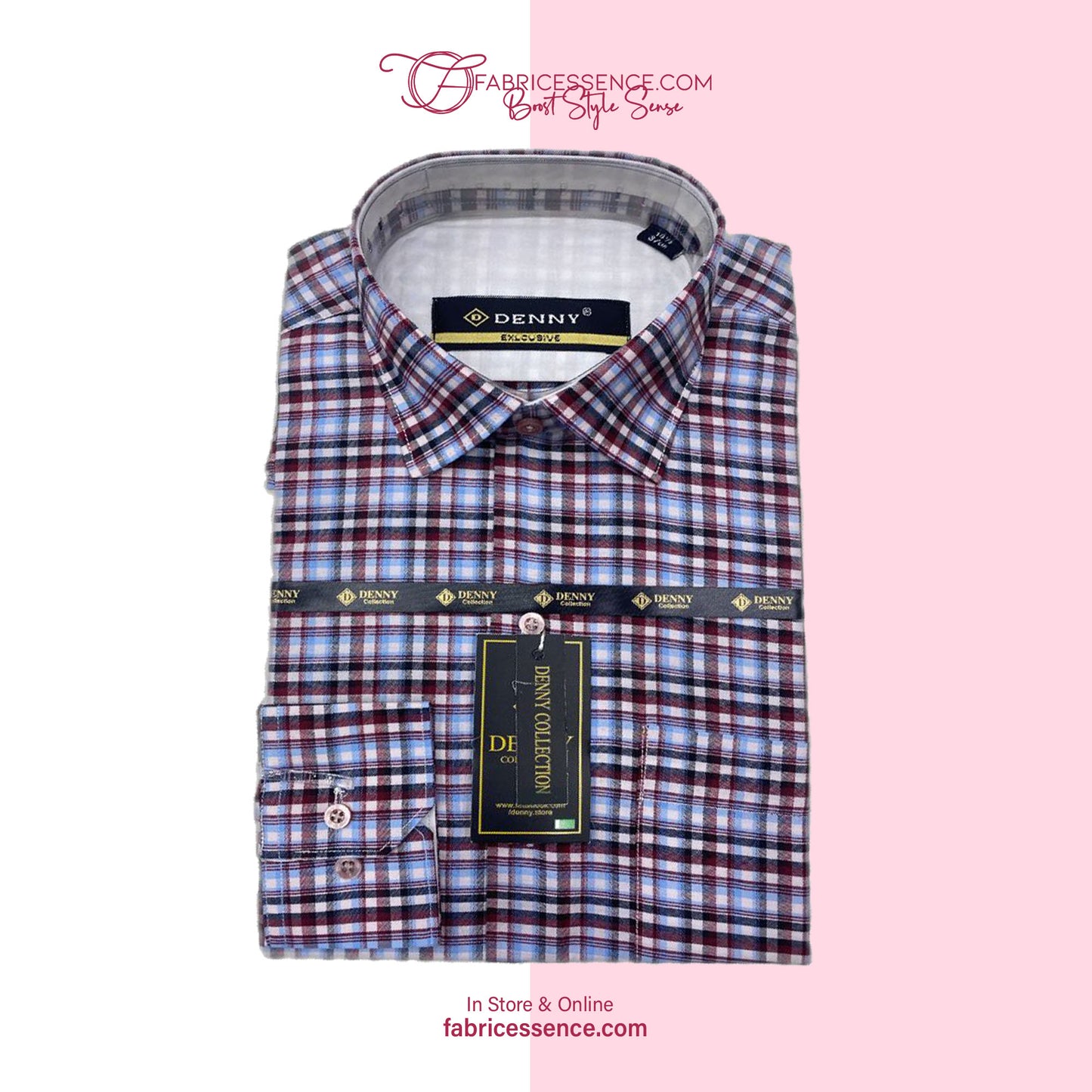 Men's Check Formal Shirt - CFS-0028