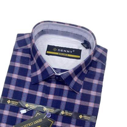 Men's Check Formal Shirt - CFS-0011