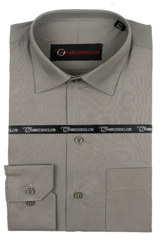 Men's Plain Formal Shirt - | Charcoal Color | FE1199CC