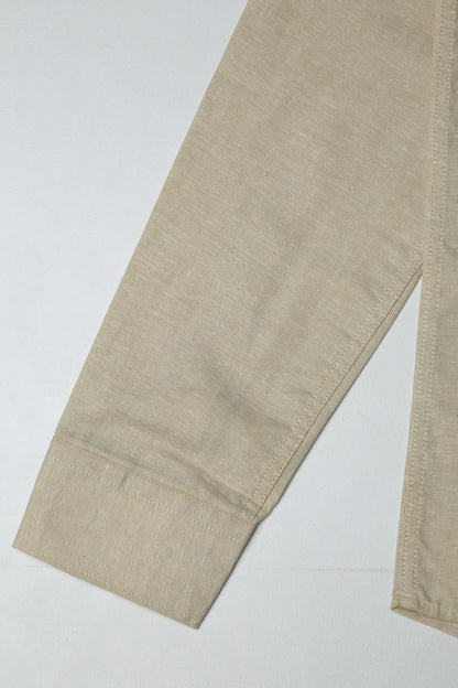 Slim Fit - Chambray Trendy Casual Shirt  || Beige |