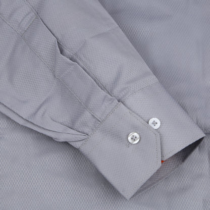 Diamond Design Dobby Formal Shirt - Grey | DFE2402 |