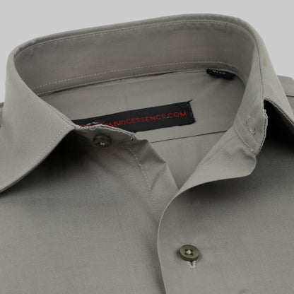 Plain Men's || Charcoal Color || Formal Shirt - FE1199CC