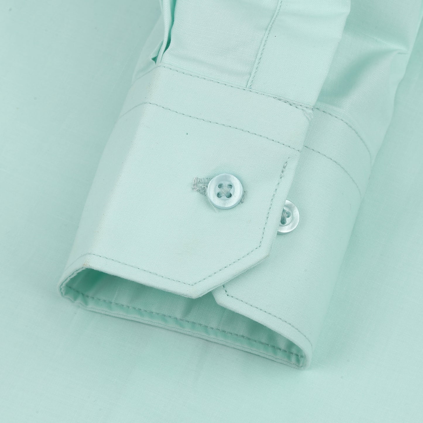 Plain Men's || Light Green || Formal Shirt - FE1199CC