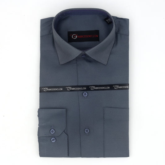 Chemise habillée Self Design Executive - Gris foncé || S142403