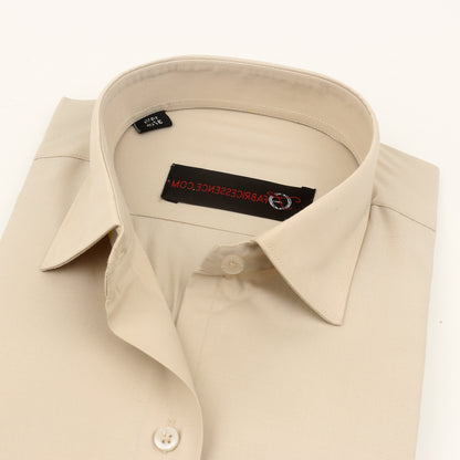 Men's || Skin Color || Plain Formal Shirt - FE1199SC