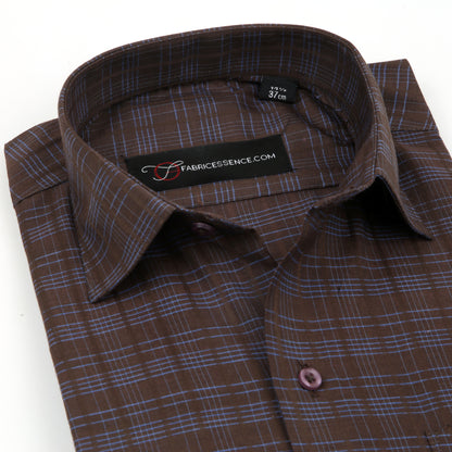 Admiral Executive Check Formal Shirt – Timeless Professional Wear - CH2025-A