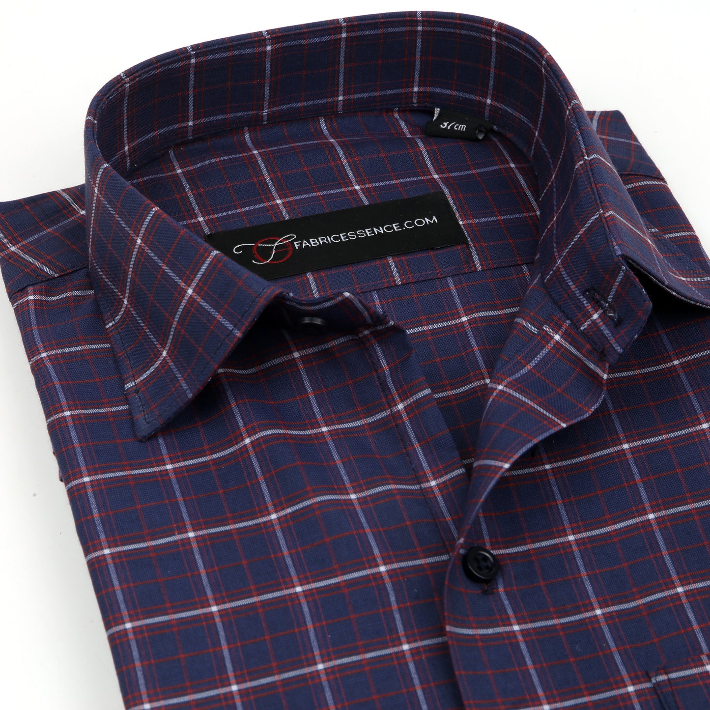 Admiral Executive Check Formal Shirt – Timeless Professional Wear - CH2025-D