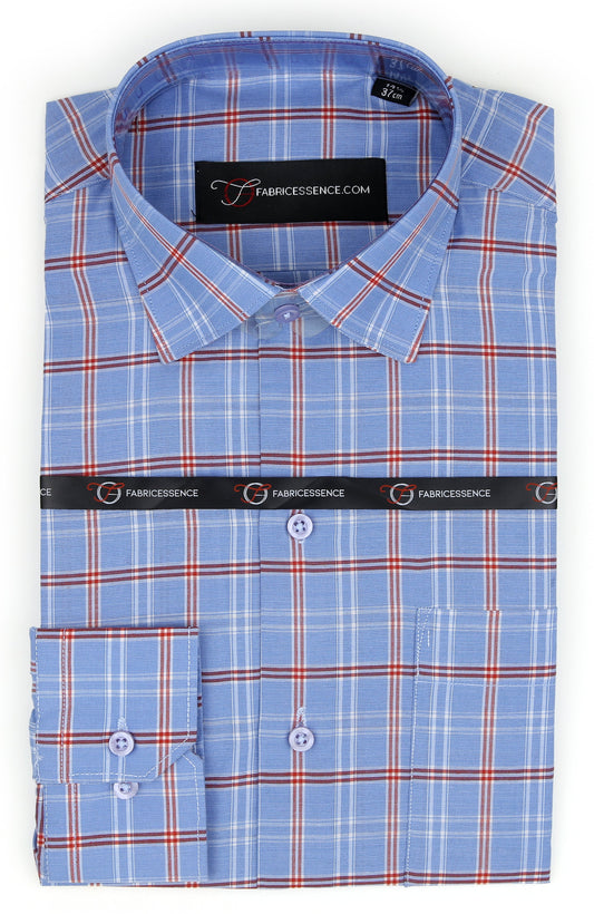 Admiral Executive Check Formal Shirt – Timeless Professional Wear - CH2025-G