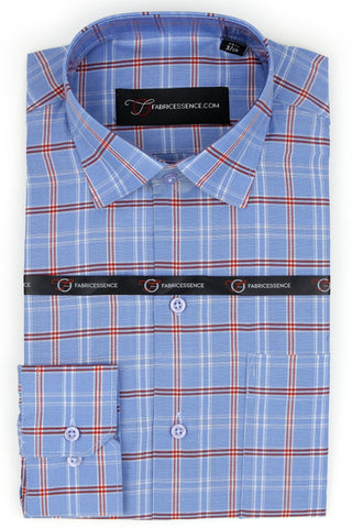 Bespoke Executive Check Formal Shirt – Timeless Professional Wear - CH2025-G