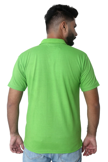 Polo T-Shirt Basic Half Sleeves Cotton  (POLO-025)