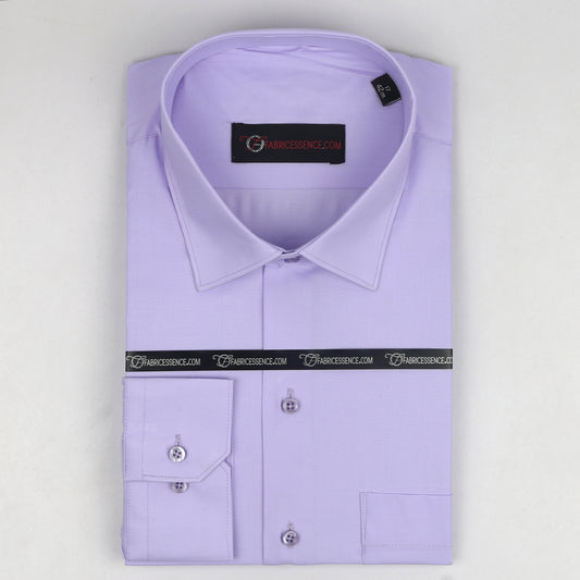 Men's || Light Purple || Plain Formal Shirt - FE1199LP