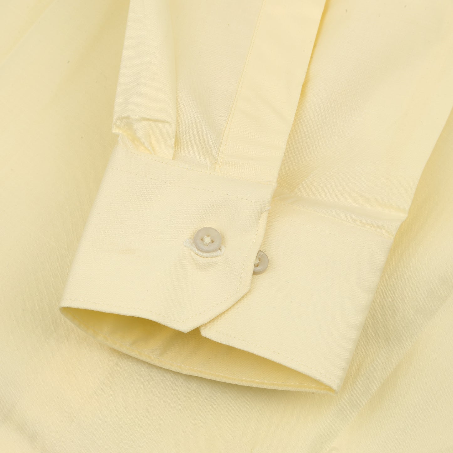 Men's || Cream || Plain Formal Shirt - FE1199CC