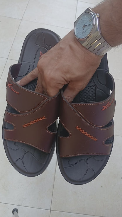 Men Trendy Slippers Comfort  - Brown - XT02