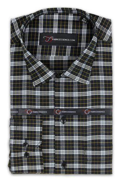 Admiral Executive Check Formal Shirt – Timeless Professional Wear - CH2025-K