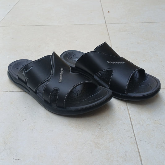 Men Trendy Slippers Comfort  - Black - XT02