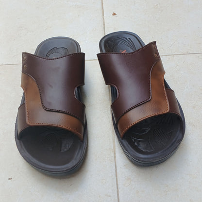Men Stylish Slippers Comfort  - Brown - XT01