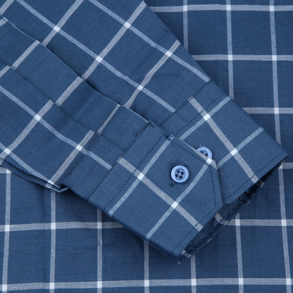 Admiral Executive Check Formal Shirt – Timeless Professional Wear - CH2025-M