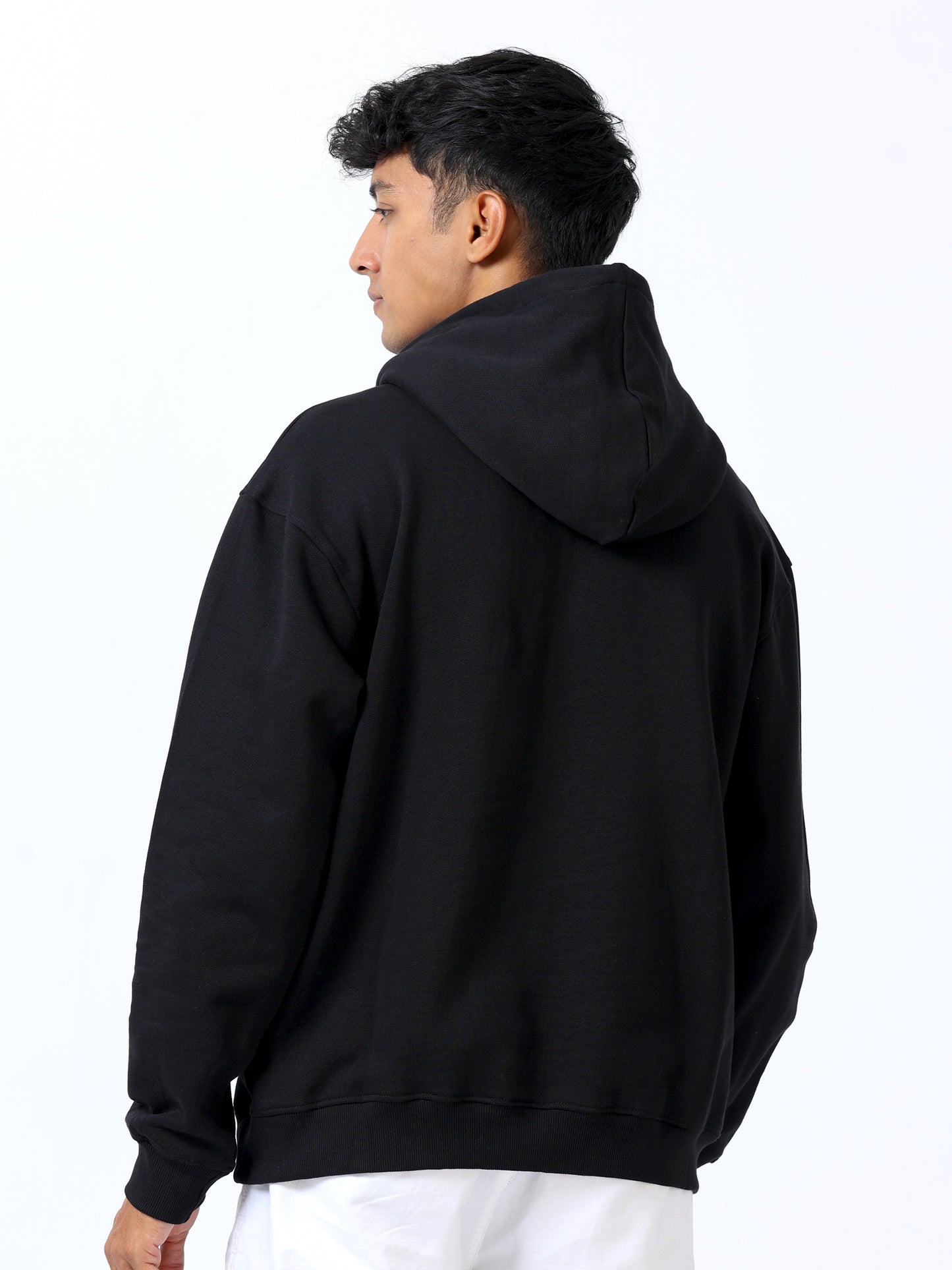 Black Stylish Hoodie For Men