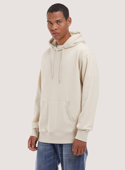 Beige Stylish Hoodie For Men