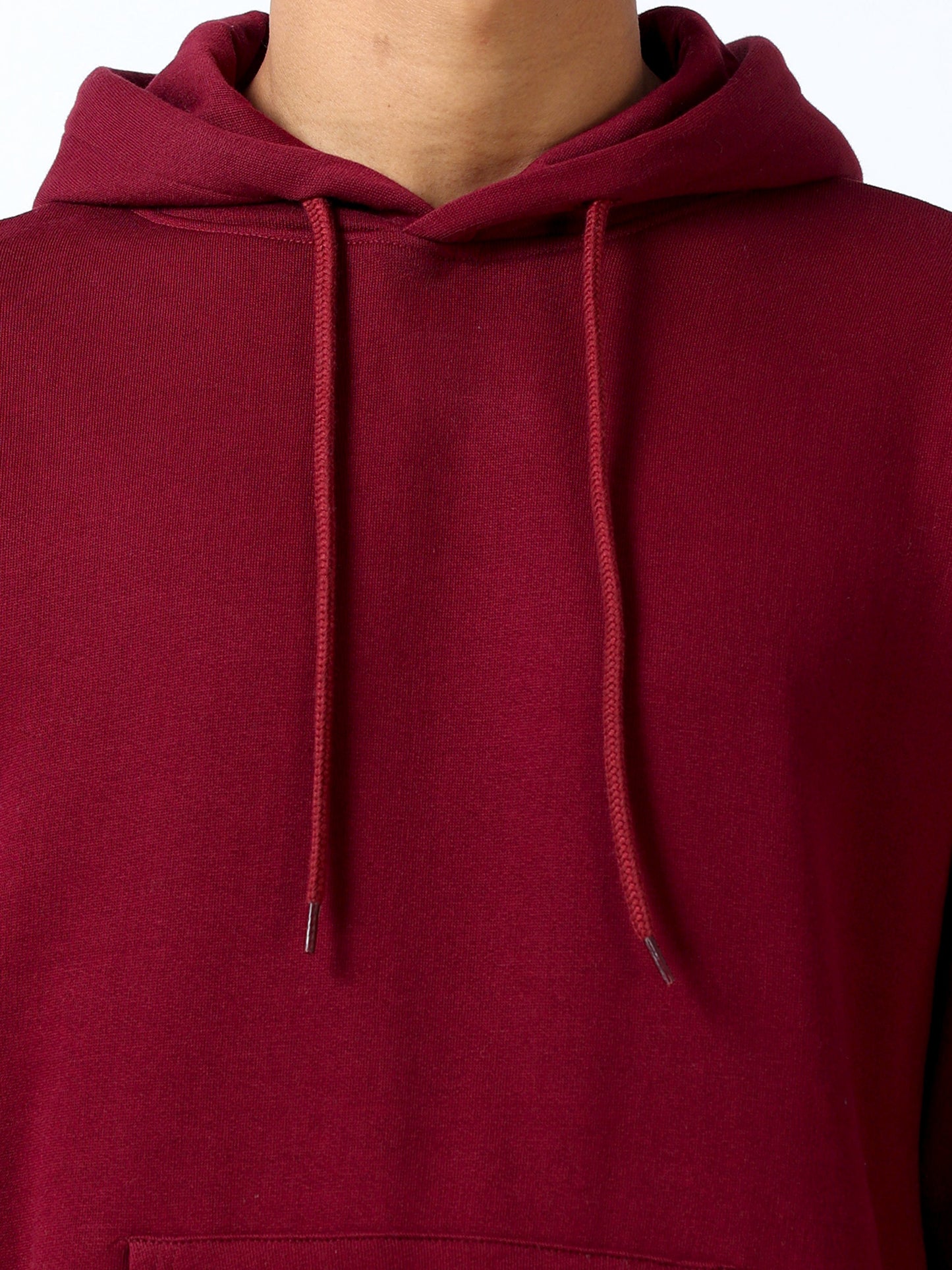 Maroon Stylish Hoodie For Men